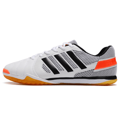 Chuteira Futsal Adidas Top Sala IC Branco e Preto - VN Esportes