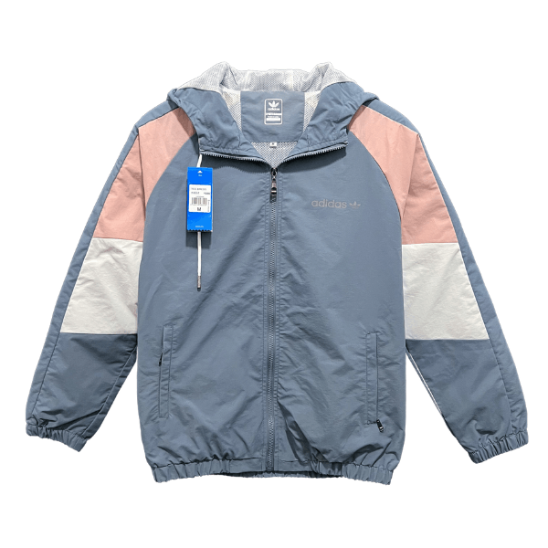 Corta Vento Adidas Azul,Rosa e Branco - VN Esportes