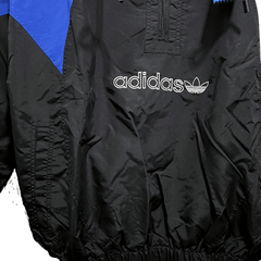 Corta Vento Adidas Azul e Preto - VN Esportes