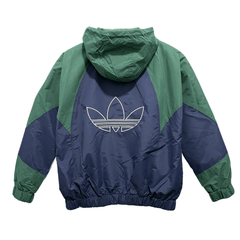 Corta Vento Adidas Verde e Azul - VN Esportes