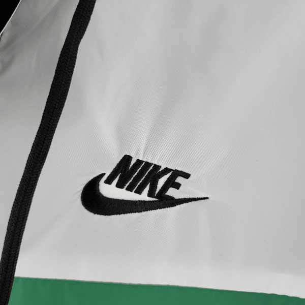 Corta Vento Nike Preto,Branco e Verde - VN Esportes
