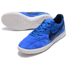 Chuteira Futsal Nike Premier II IC Azul e Branca - VN Esportes