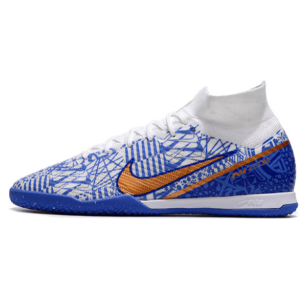 Chuteira Nike Zoom Mercurial Superfly 9 Elite IC Azul CR7 - VN Esportes