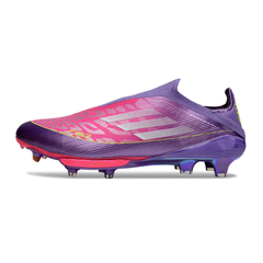 Scarpa da calcio Adidas F50+ Elite Laceless Purple Lamine Yamal Pack Firm Ground FG