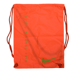 Nike Orange and Green Boot Bag