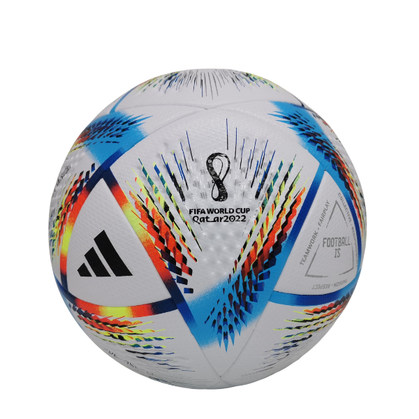 Pallone da calcio Adidas Al Rihla per la fase a gironi della Coppa del Mondo 2022