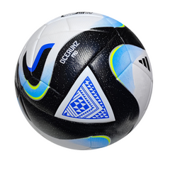 Balón de fútbol Adidas Oceaunz blanco y azul