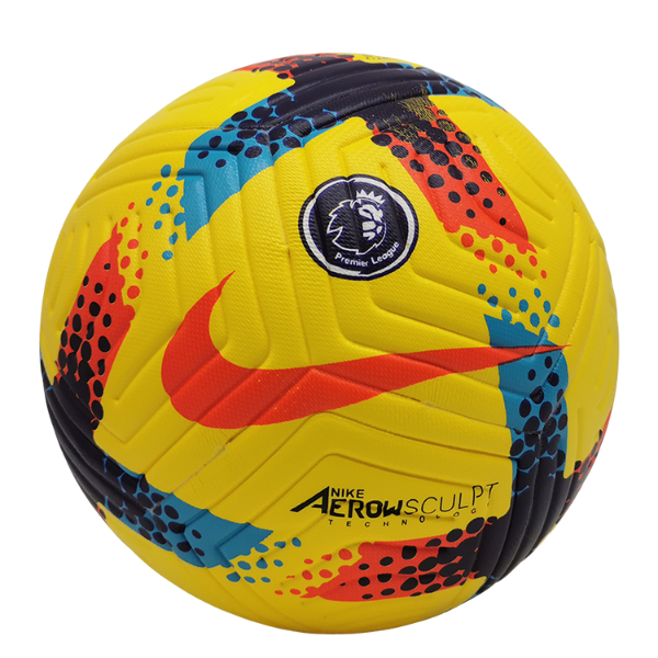 Balón de fútbol amarillo Nike Flight Premier League