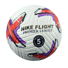 Balón de fútbol Nike Flight Premier League blanco, rojo y morado