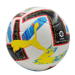 Balón de fútbol Puma Orbita verde y amarillo
