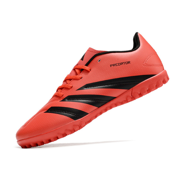 Chuteira Society Adidas Predator 30 Club TF Vermelha e Preta - VENI Futebol