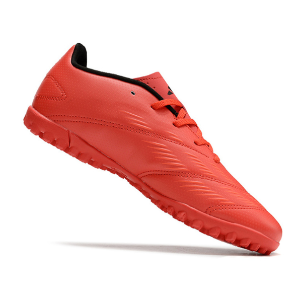 Chuteira Society Adidas Predator 30 Club TF Vermelha e Preta - VENI Futebol