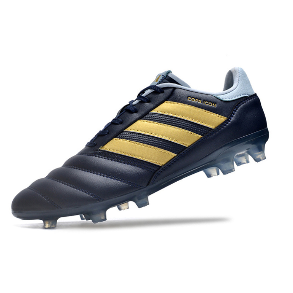 Chuteira Campo Adidas Copa Icon.1 FG Azul e Dourada - VENI Futebol