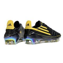 Adidas F50 Adizero Black and Yellow Firm Ground FG Football Boot
