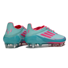 Adidas F50 Elite Light Blue and Pink Mixed Studs SG Football Boot Messi