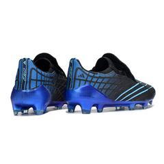 Scarpa da calcio Adidas F50 Spider 2006 nera e blu per terreni compatti FG