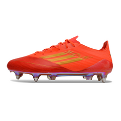 Adidas F50 Elite Red and Yellow Mixed Studs SG Football Boot