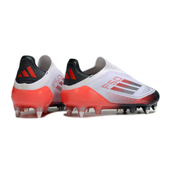 Adidas F50 Elite Kids Mixed Studs SG White Grey and Orange Football Boot