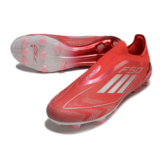 Botas de fútbol Adidas F50 Elite sin cordones, paquete para terreno firme (FG).