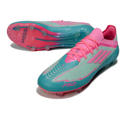 Scarpa da calcio Adidas F50 Primeknit Elite Light Blue e Pink Firm Ground FG