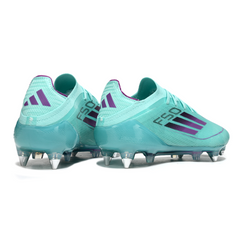 Adidas F50 Primeknit Elite Light Blue and Pink Mixed Studs SG Football Boot