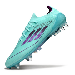 Adidas F50 Primeknit Elite Light Blue and Pink Mixed Studs SG Football Boot