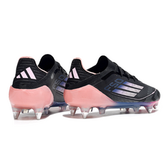 Adidas F50 Primeknit Elite Black and Pink Mixed Studs SG Football Boot