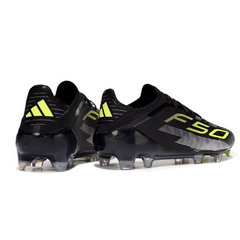 Scarpa da calcio Adidas F50 Primeknit Elite nera per terreni compatti FG