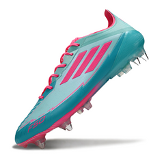 Adidas F50 Elite Light Blue and Pink Mixed Studs SG Football Boot