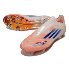 Adidas F50 Elite Without Laces Orange Mixed Studs SG Football Boot