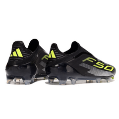 Adidas F50 Elite Laceless Black Firm Ground FG Football Boot