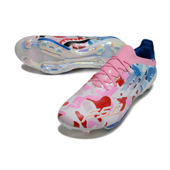 Scarpa da calcio Adidas F50+ Elite nera e verde per terreni compatti FG