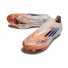 Scarpa da calcio Adidas F50+ Elite Laceless Orange Sparkfusion Pack per terreni compatti FG