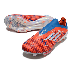 Scarpa da calcio Adidas F50+ Elite Laceless Grigio Scuro per terreni compatti FG