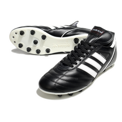 Botas de fútbol Adidas Copa Mundial II FG para terreno firme, color blanco y negro
