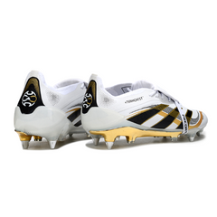Scarpa da calcio Adidas Predator 25 Elite Teamgeist Pack bianca con tacchetti misti SG