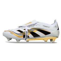 Scarpa da calcio Adidas Predator 25 Elite Teamgeist Pack bianca con tacchetti misti SG