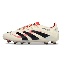 Botas de fútbol Adidas Predator 25 Elite Goal Hunter Pack AG para césped artificial, color negro y naranja
