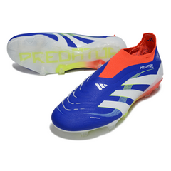 Scarpa da calcio Adidas Predator 25 Elite Laceless Blue Firm Ground FG