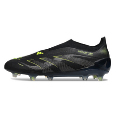 Scarpa da calcio Adidas Predator 25 Elite Laceless Stealth Electric Pack Firm Ground FG