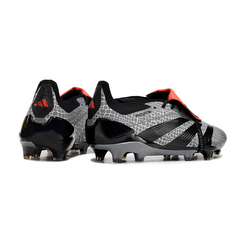 Chuteira Campo Adidas Predator 30 Elite Com Lingua FG Cinza e Preta - VENI Futebol