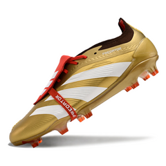 Scarpa da calcio Adidas Predator 30 Elite Tongue Gold e Red Firm Ground FG