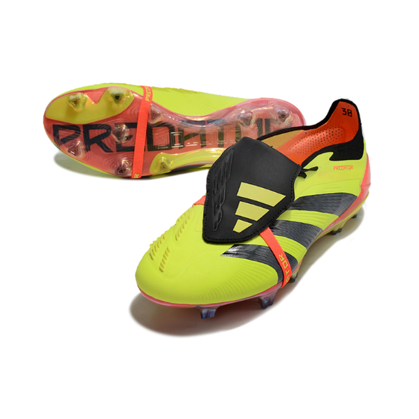 Chuteira Campo Adidas Predator 30 Elite Com Lingua FG Energy Citrus Pack - VENI Futebol
