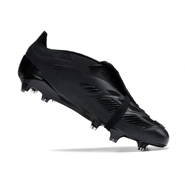Chuteira Campo Adidas Predator 30 Elite Com Lingua FG Base Preta Pack - VENI Futebol