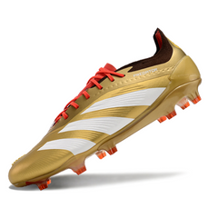 Scarpa da calcio Adidas Predator 30 Elite Gold e Red Firm Ground FG