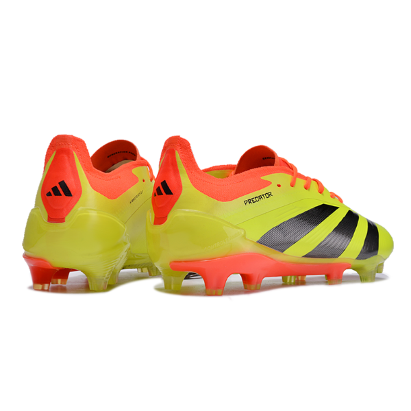 Chuteira Campo Adidas Predator 30 Elite FG Amarela e Laranja - VENI Futebol