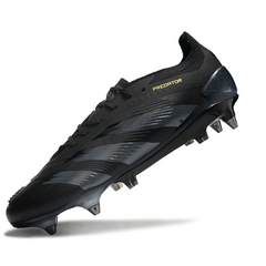 Botas de fútbol Adidas Predator 30 Elite SG negras con tacos mixtos