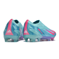 Chuteira Campo Adidas X Crazyfast.1 Sem Cadarço FG Messi Welcome to Miami Pack - VENI Futebol