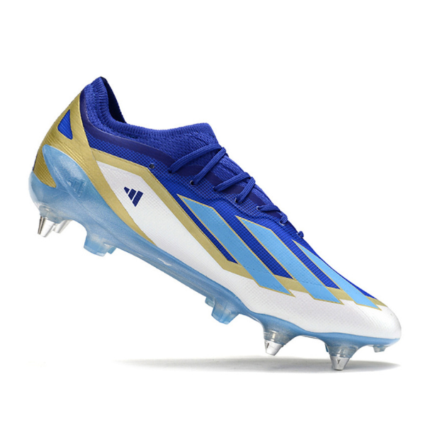 Chuteira Campo Adidas X Crazyfast.1 SG Ponta de Aluminio Messi Spark Gen10s Pack - VENI Futebol