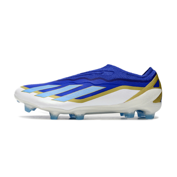 Chuteira Campo Adidas X Crazyfast.1 Sem Cadarço FG Messi Spark Gen10s Pack - VENI Futebol